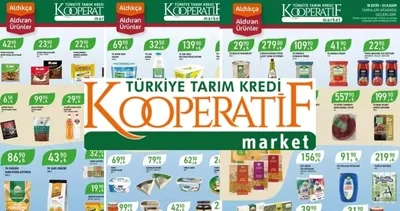FIRSAT FIRSAT ÜSTÜNE GELDİ! Tarım Kredi market indirimleri 28 Nisan’a kadar: Çay, tavuk, peynir çeşitleri, kağıt havlu,sucuk