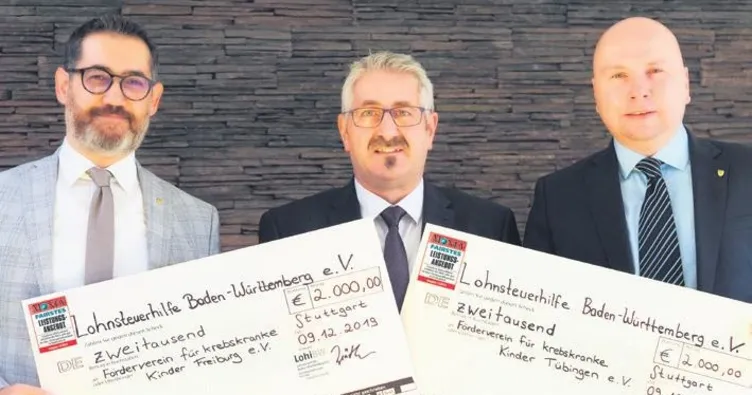 Lösemili çocuklara çok anlamlı bağış