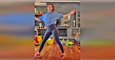 Ünlü oyuncu Seda Bakan’ın çılgın Shakira dansı sosyal medyayı salladı | Video