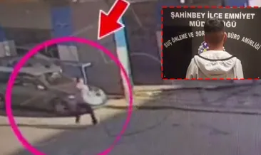 Gaziantep’te iş yerine pompalı tüfekle saldırı anı kamerada: 1 şüpheli yakalandı!