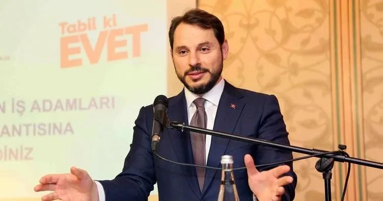 Enerji ve Tabii Kaynaklar Bakanı Berat Albayrak’tan ilk referandum açıklaması
