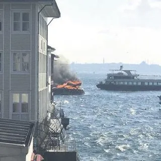 ‘Boğaz Çocuğu’ alev alev yandı