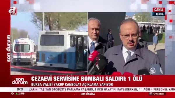 Bursa'da hain saldırı! Bursa Valisi Yakup Canbolat saldırı hakkında konuştu | Video