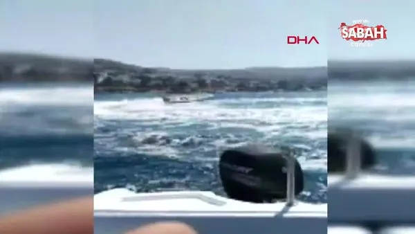 mugla bodrum daki kaptansiz zodyak bot kabusu kamerada video