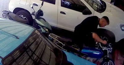 Eve dönmek için motosiklet çaldılar #adana