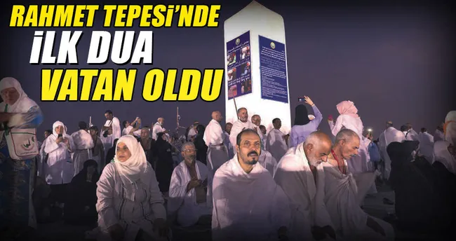 İlk duaları ‘vatan’ oldu
