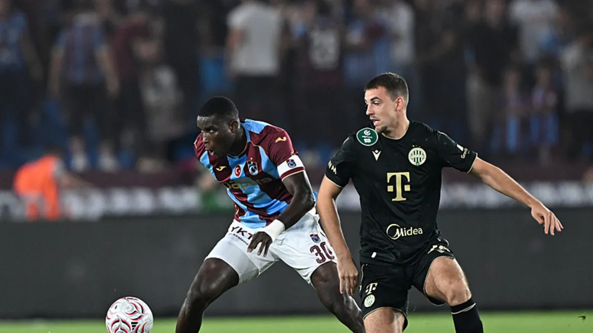 SON DAKİKA | Trabzonspor istediğini alamadı! Ferençvaroş'a evinde kaybetti... haber görseli