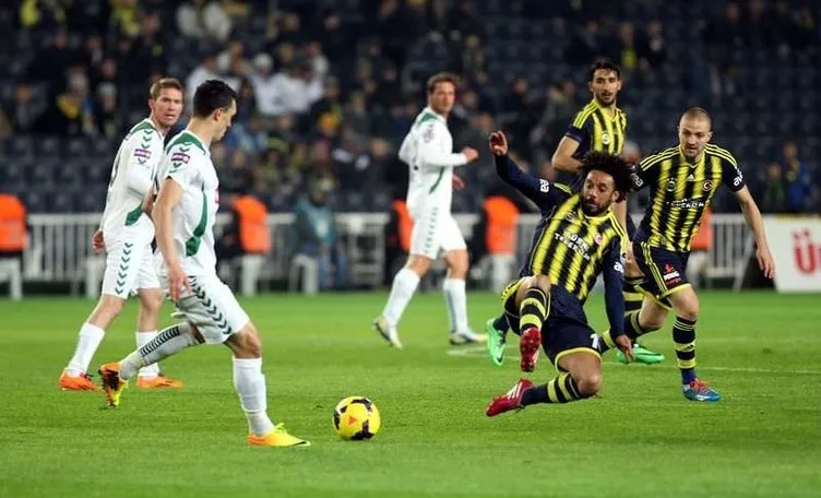 Fenerbahçe - Torku Konyaspor maçından kareler