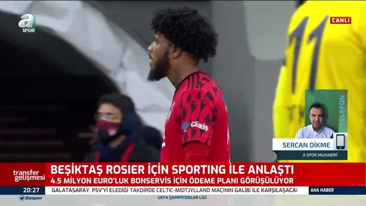 Beşiktaş Valentin Rosier transferi için Sporting ile anlaşmaya vardı!