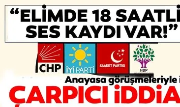Son dakika! İYİ Parti eski yöneticisi Adem Taşkaya: Elimde HDP ile anayasa görüşmelerinin 18 saatlik ses kaydı var
