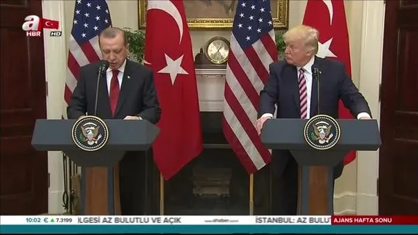 Cumburhaşkanı Erdoğan Trump'a 'saygı duy' çağrısı