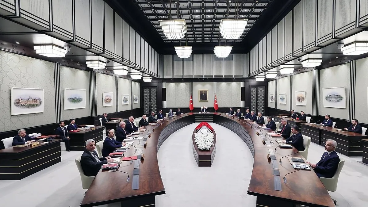 Cumhurbaşkanlığı kabinesi Başkan Erdoğan liderliğinde toplandı Cumhurbaşkanlığı kabinesi Başkan Erdoğan liderliğinde toplandı