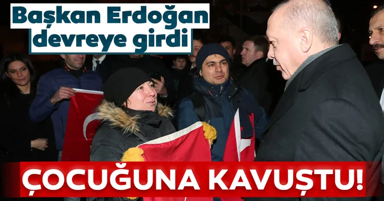Başkan Erdoğan devreye girdi! Çocuğuna 4 yıl sonra kavuştu