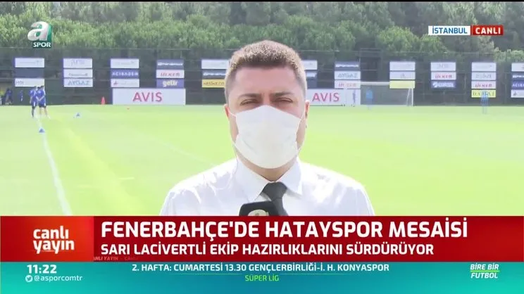 Marcel Tisserand Fenerbahçe'de ilk antrenmanına çıktı
