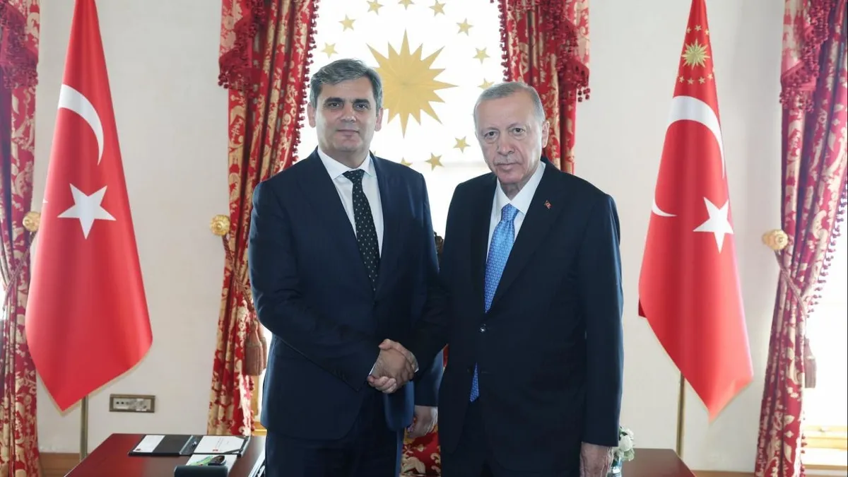 Başkan Erdoğan, Karadağ Dışişleri Bakanı İbrahimovic ile bir araya geldi Başkan Erdoğan, Karadağ Dışişleri Bakanı İbrahimovic ile bir araya geldi