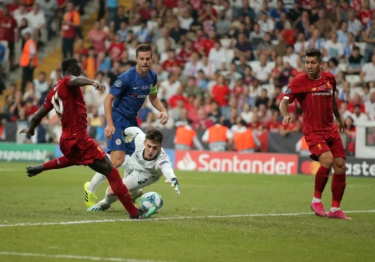 İşte Liverpool ve Chelsea arasında oynanan Süper Kupa finalinden kareler