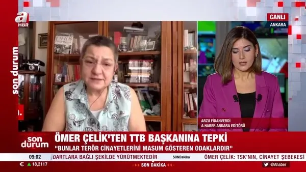 Ömer Çelik’ten TTB başkanı Şebnem Korur Fincancı’ya tepki! | Video