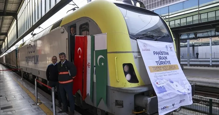 İslamabad-Tahran-İstanbul yük treninin ikincisi Türkiye’ye ulaştı