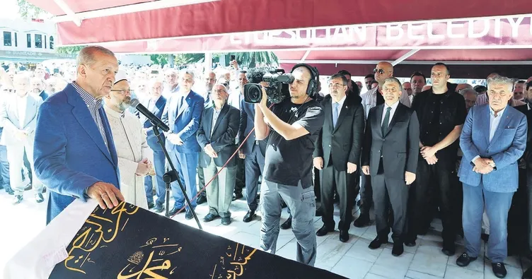 Yazıcı’nın annesi için son görev