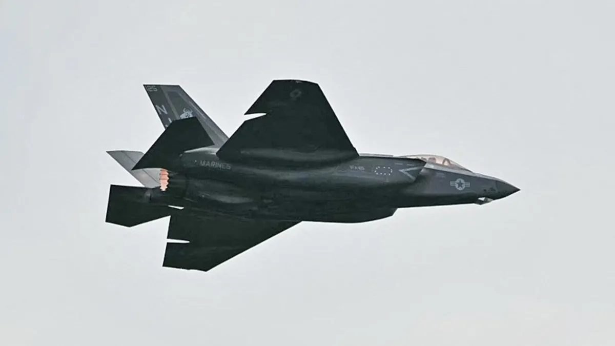 NATO Zirvesi sonrası Türkiye'nin F-35 programına katılımına dair olumlu açıklamaların Yunanistan'da yarattığı endişeyi gösteren bir görsel.