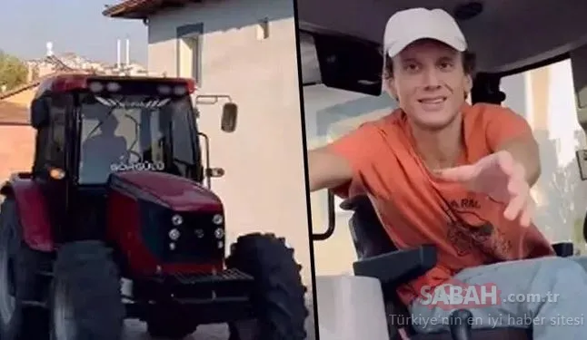 Şarkıcı Edis köyünün sokaklarında traktör kullandı! Memleketlisinden Edis’e Ne iyi ettin de geldin