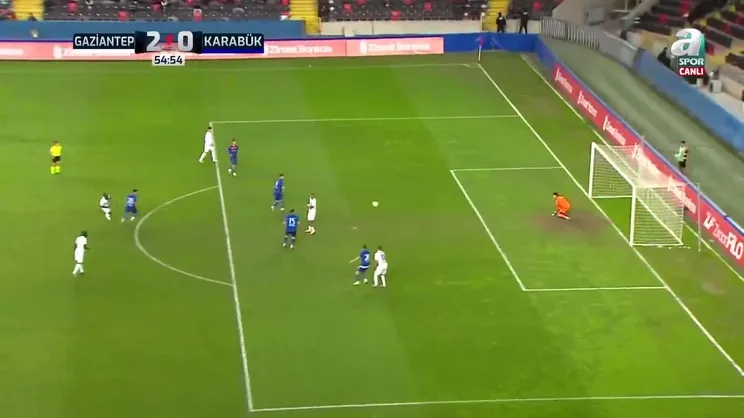 Gaziantep FK 2-0 Karabük İdmanyurdu (MAÇ ÖZETİ)