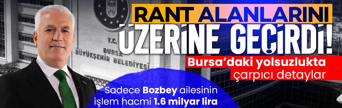 Rant alanlarını üzerine geçirdi