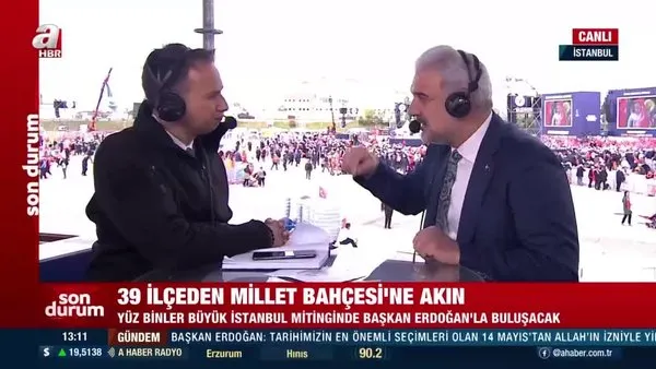 İstanbul'da tarihi gün, tarihi miting! Osman Nuri Kabaktepe: 