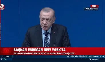 Son dakika! Başkan Erdoğan’dan ABD’de net mesaj: Bizim terör örgütlerine kaptıracak tek bir gencimiz yok