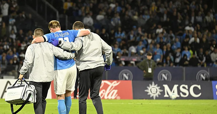 Kevin De Bruyne’den Napoli’ye kötü haber!