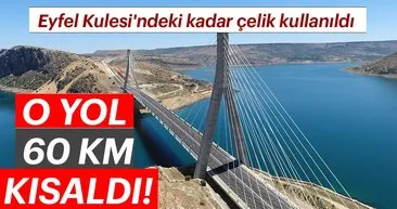Doğu'nun Boğaz Köprüsü'nden 2 milyondan fazla araç geçti