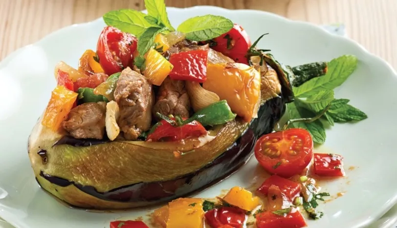 Etli Bostan Patlıcanı Tarifi Tarifi Et Yemekleri Sofra