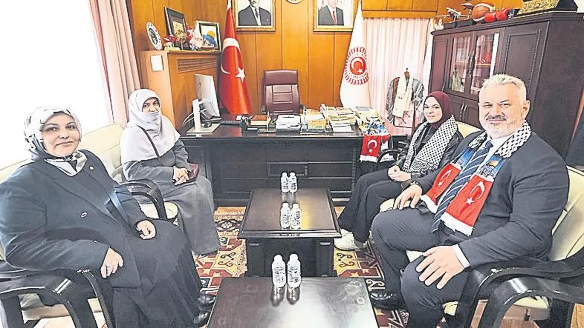Gazzeli Meryem Erdoğan ile hayalini gerçekleştirdi