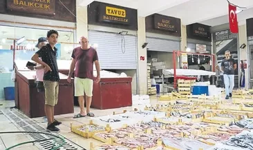 Yasak bıttı tezgahlar balıkla doldu