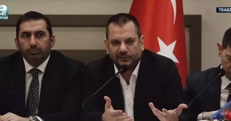 Son dakika haberi: Trabzonspor Başkanı Ertuğrul Doğan’dan flaş sözler! Yerde yatana vurmak delikanlılığa sığmaz
