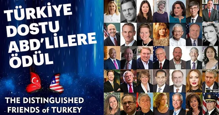 Türkiye dostu ABD’lilere ödül