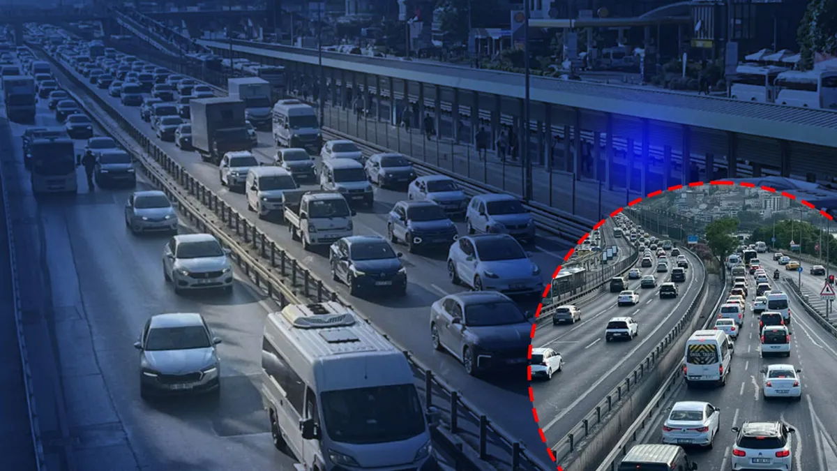 İstanbul’da bayram sonrası ilk mesai! Yollarda uzun araç kuyrukları oluştu İstanbul’da bayram sonrası ilk mesai! Yollarda uzun araç kuyrukları oluştu