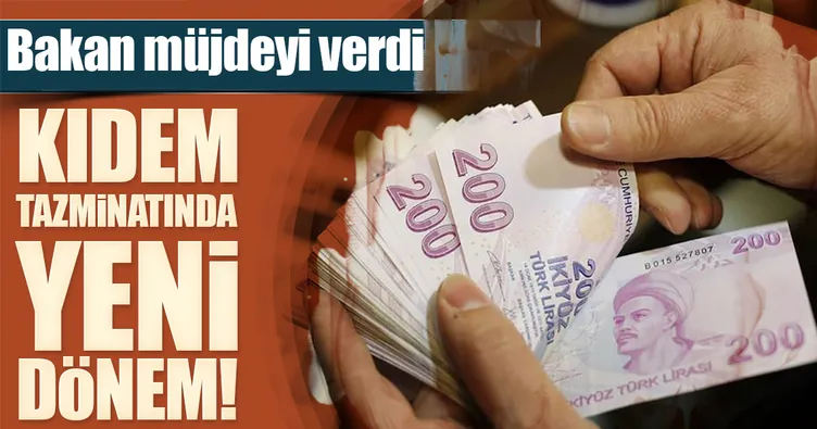 Kıdem tazminatında yeni dönem