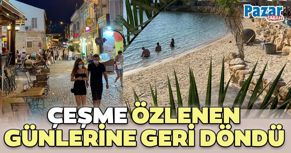 cesme alacati yaz kivamina pazar sabah haberleri