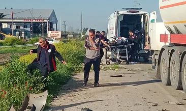 Tankerle çarpışan otomobilin sürücüsü hayatını kaybetti #osmaniye