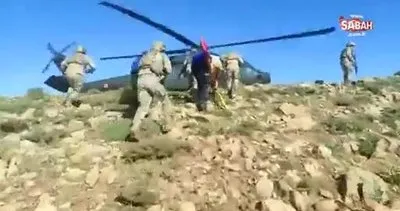 Yaylada rahatsızlanan vatandaş helikopterle hastaneye kaldırıldı | Video