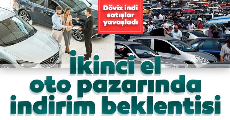 İkinci el otomobil pazarına kur ayarı