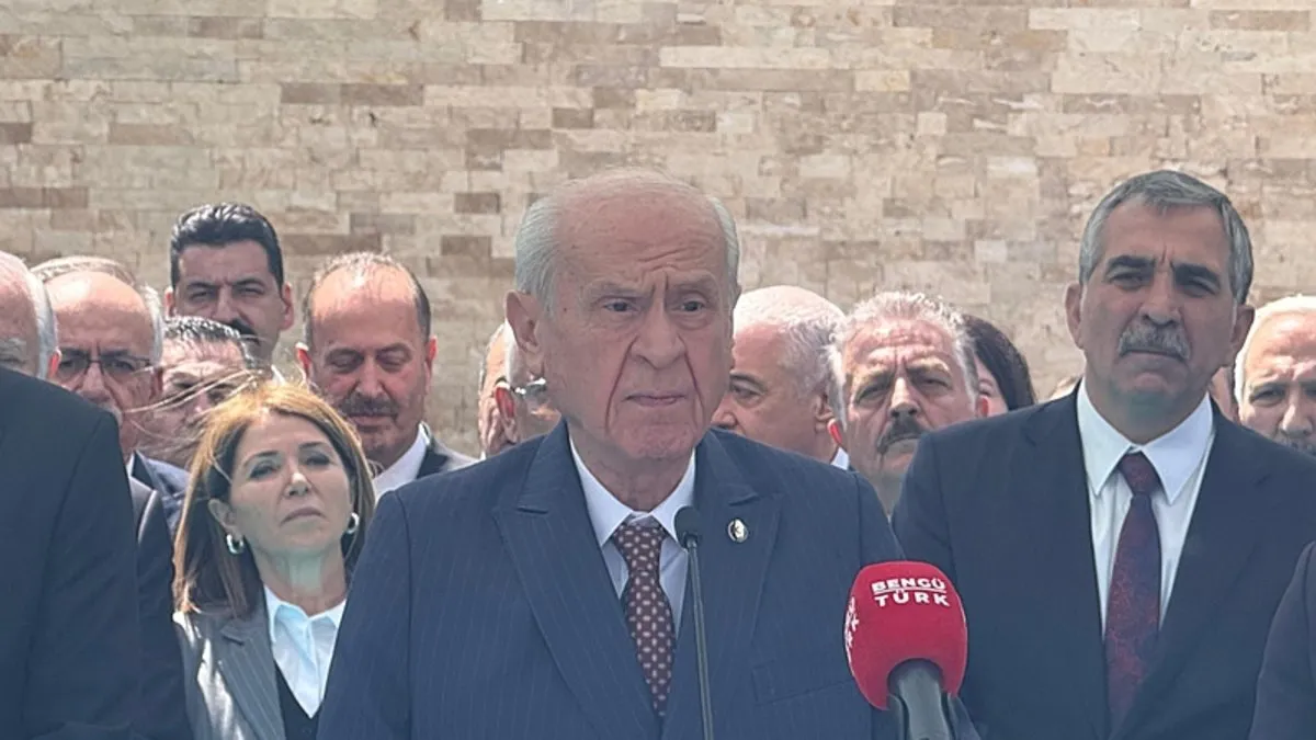 MHP Lideri Devlet Bahçeli: Her şeyin bir vakti vardır! O vakit hızla yaklaşmaktadır