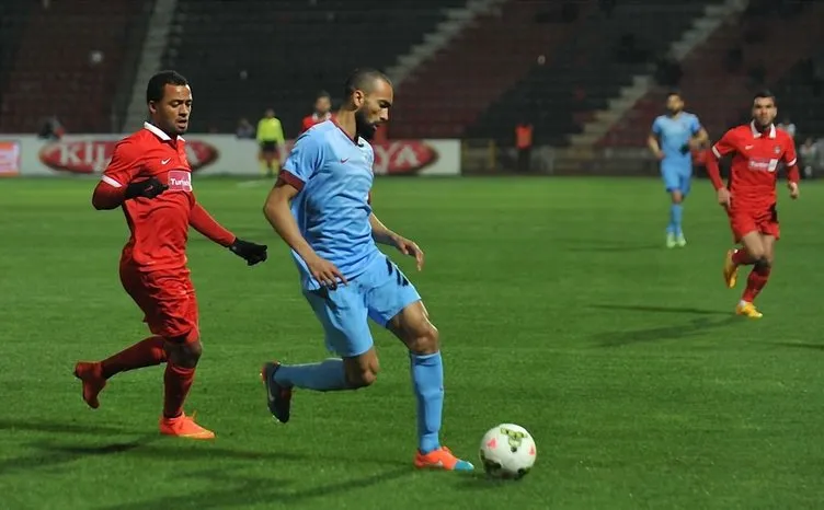 Gaziantepspor-Trabzonspor maçından kareler