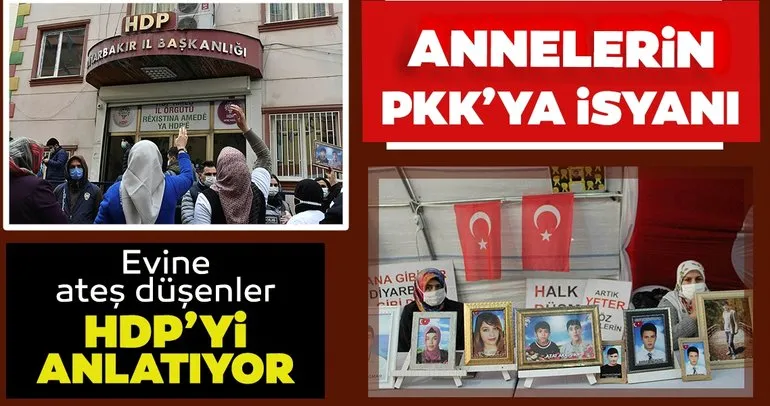 Anneler çığlıklarla isyan ediyor: Benim oğlumu HDP aldı PKK’ya verdi