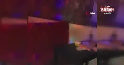 Beyoğlu’nda gece ruhsatsız olarak işletilen eğlence mekanına koronavirüs baskını | Video