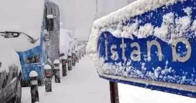 İSTANBUL’A KAR NE ZAMAN YAĞACAK? Meteoroloji uyardı! İstanbul’a yılbaşında kar yağacak mı?