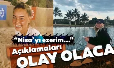 SON DAKİKA - Survivor Aycan’dan Nisa ile ilgili çok konuşulacak açıklamalar: Aycan Yanaç: Nisa’yı ezerim...