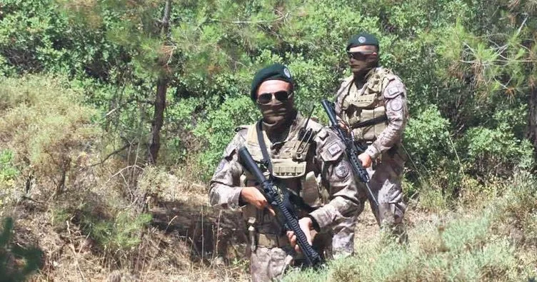 Ormanlarda özel harekât devriyesi