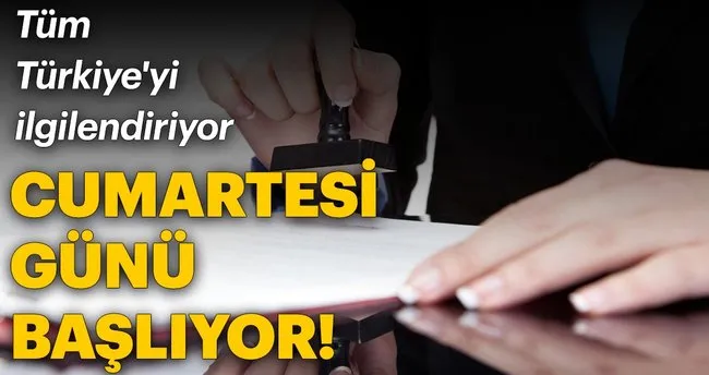 Noterlerin Nobeti Cumartesi Baslayacak Son Dakika Haberler